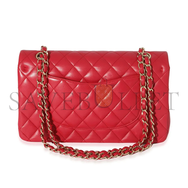 CHANEL MEDIUM CLASSIC FLAP QUILTED LAMBSKIN A01112 (25*15*6cm)